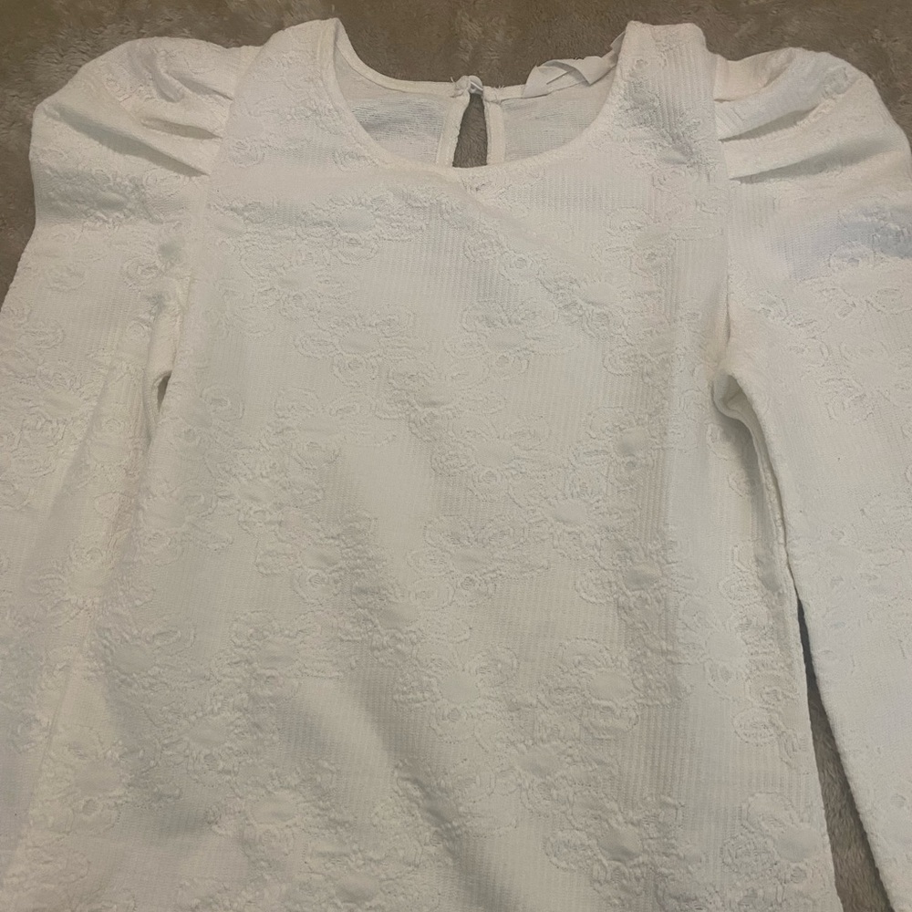 Naf Naf Floral White Tshirt